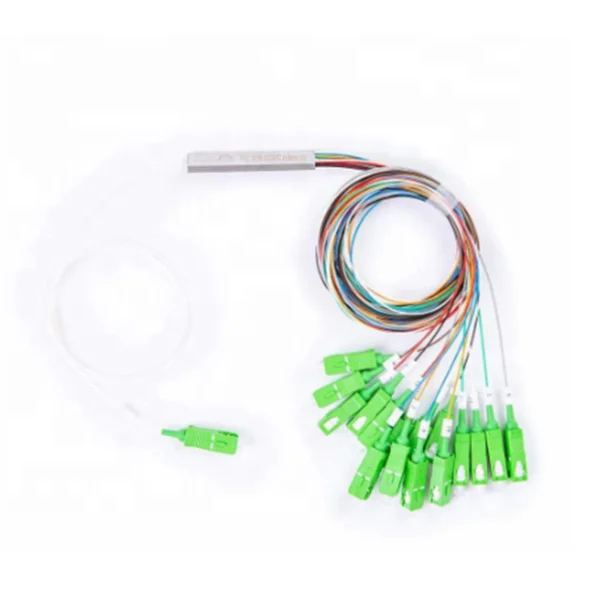 Catv Pon Ftth Net  PLC (Planar Waveguide Circuit) Fiber Optic Splitter 1x12   1x2 1x16 Mini Plc Splitter Modular-boxintelecom