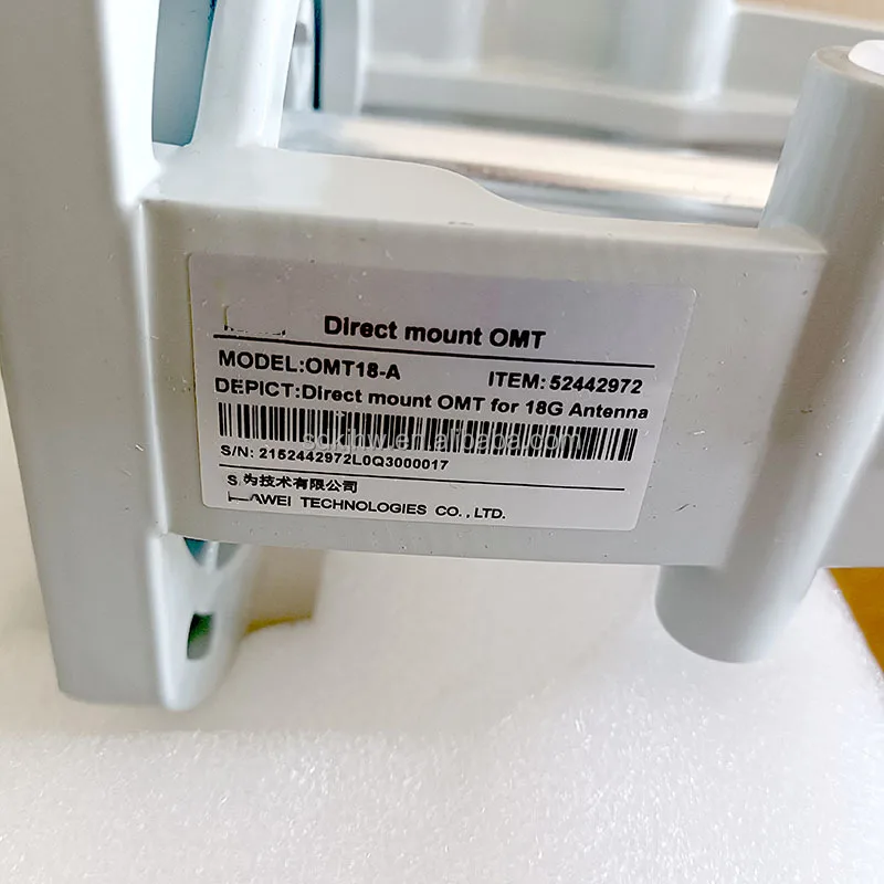 HW 18G Dual Polarization Button Antenna A18D03MAC-3NX 52432447 Direct Mount OMT A18D03MAC 2