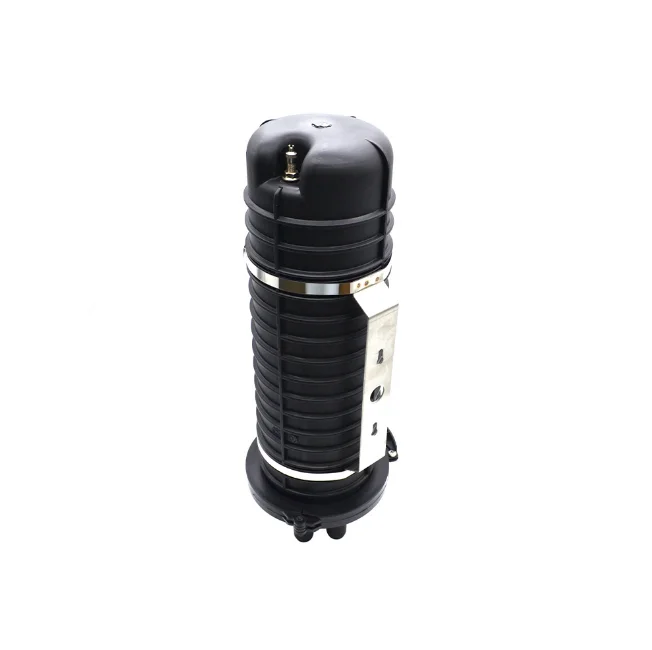 FTTH 96 Core Dome Fiber Optic Splice Box, Wall Hung Cable Joint Closure with 1 in 4 Out Ports
