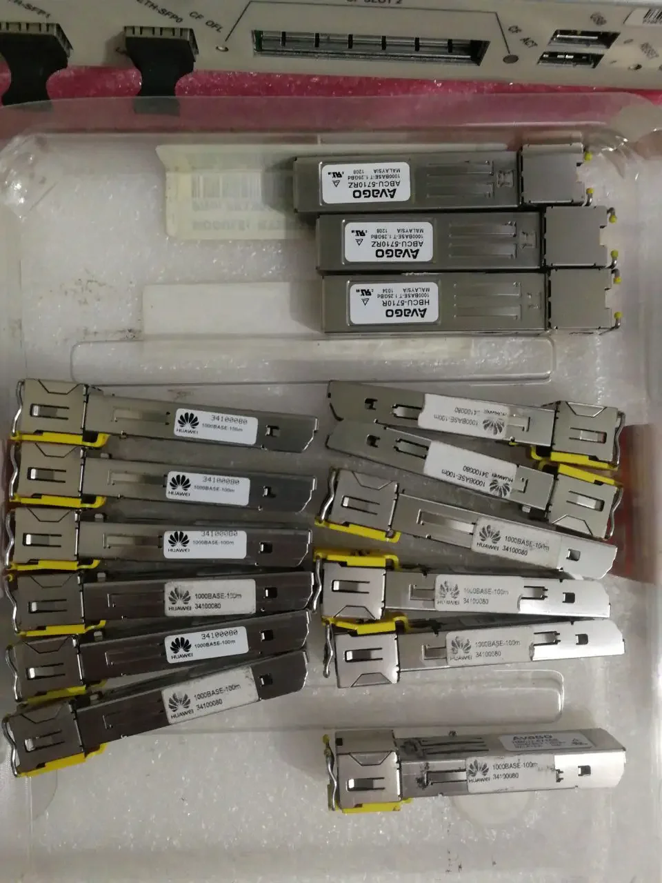 02315200 Hua-w SFP-GE-LX-SM1310 Optical SFP-GE - Single Mode Module 1310nm, 10km, LC AR4600/AR2800/AR1800/S9300 2