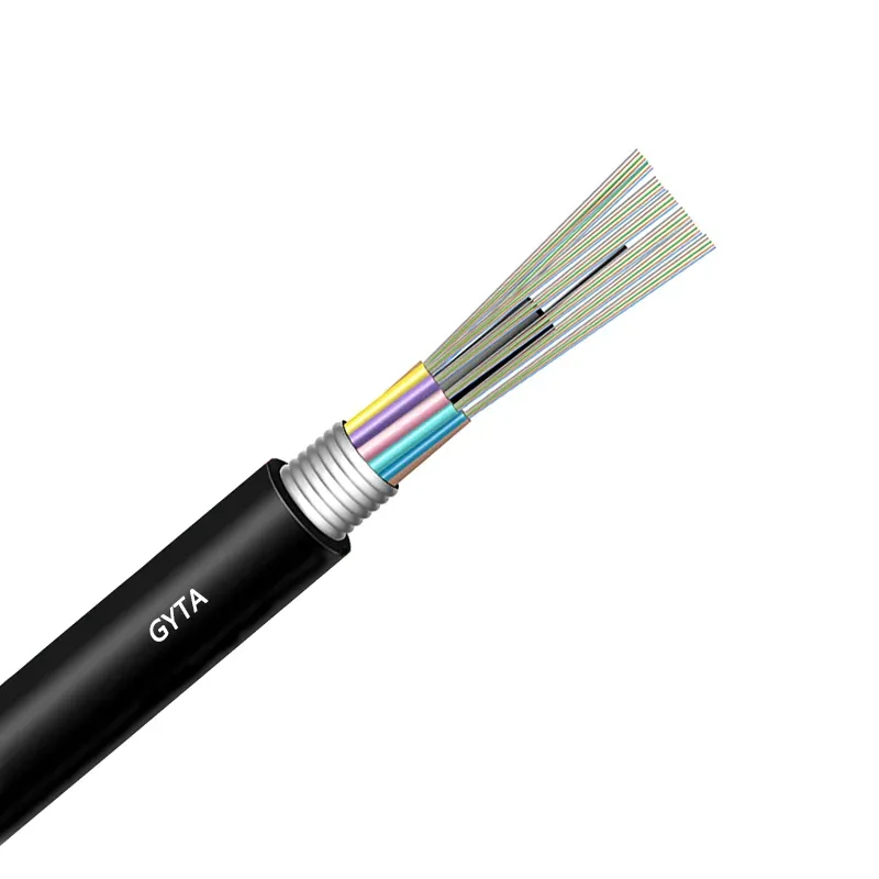 GYTA 8 12 24 48 Core Fiber Optic Cable Single Mode Outdoor Communication Cable-boxintelecom