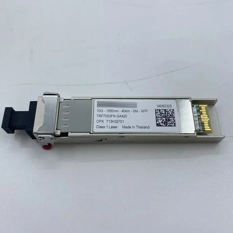 SFP 10G-1550nm-40km SM XFP 34060322 SC FTTH FTTX/FTTC Optical Fiber Communication Module with 1 Year Warranty Made in China