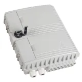 Fiber Optic Distribution Box Plc Splitter White  Black Color Odb Nap 16 Core Optical Fiber