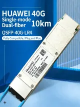 40G QSFP+ Transceiver 40GBASE-LR4 1310nm 10km SMF MPO DOM Optical Transceiver Module