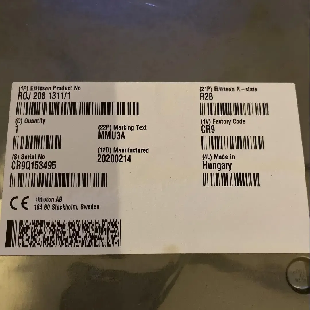 ROJ 208 1311/1 MMU3A Module ROJ2081311/1
