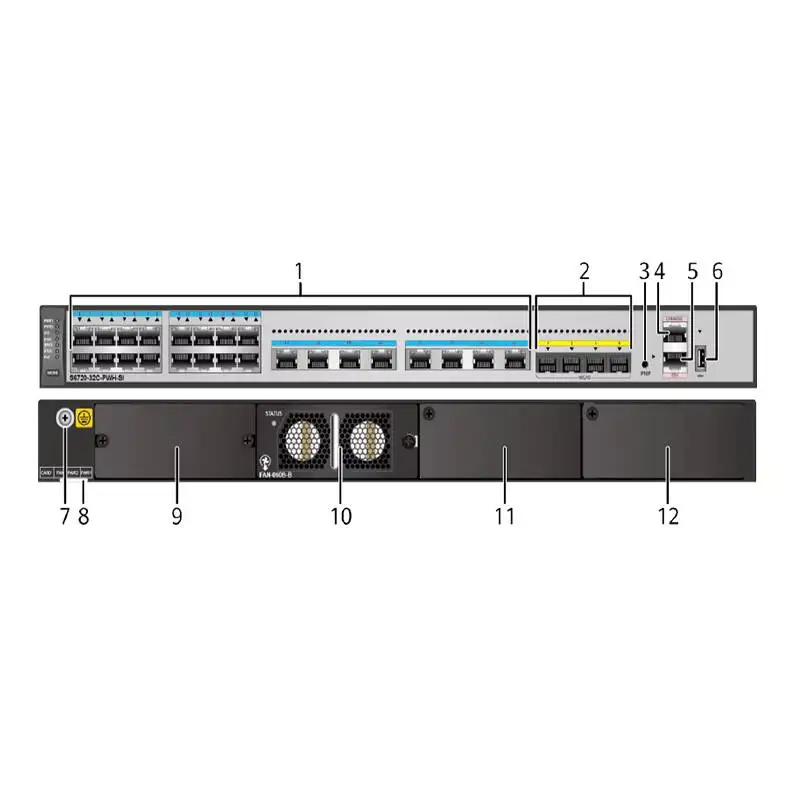 S6720-32C-PWH-SI-AC 98010719 S6720-SI Series Multi-Gigabit Switches Ethernet Switch for h w-boxintelecom