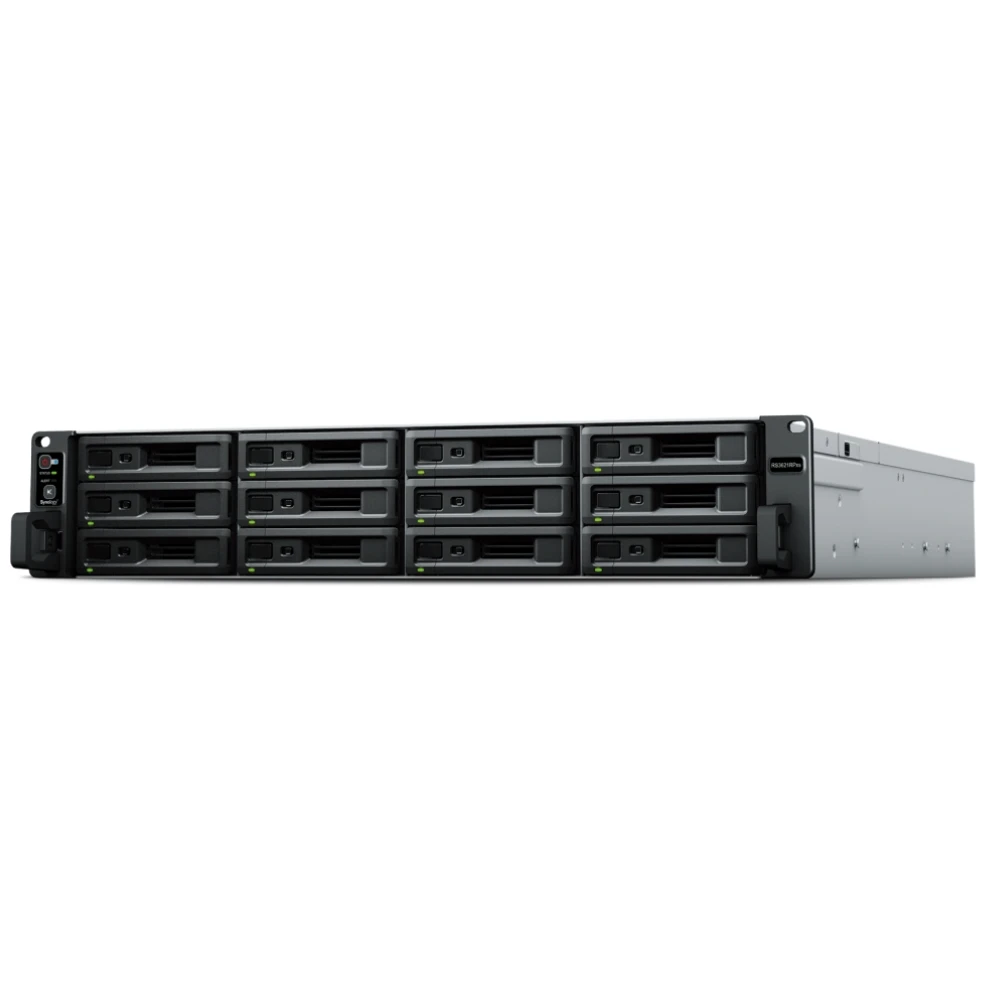 Safeguard Your Business Assets 12 Bay RackStation RS3621RPxs Diskless NAS Server Storage