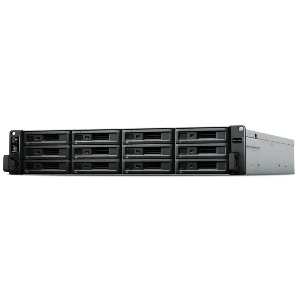 Safeguard Your Business Assets 12 Bay RackStation RS3621RPxs Diskless NAS Server Storage