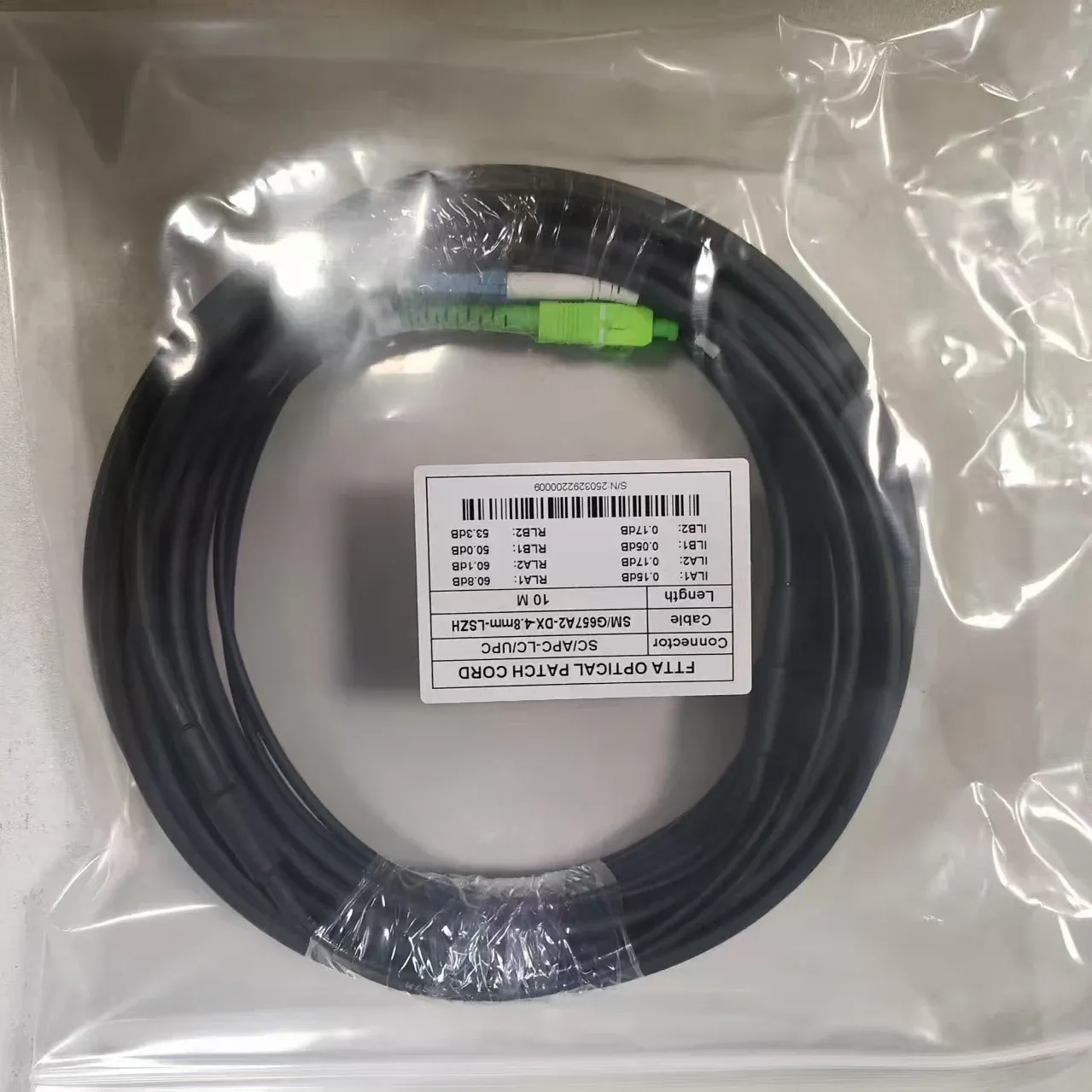 Optical Cable Assembly DLC/UPC/LC GYFJH Single Mode 9/125 G657A2 Outdoor Protected Branch Cable -30-+70C FTTH/FTTB/FTTX/FTTA-boxintelecom
