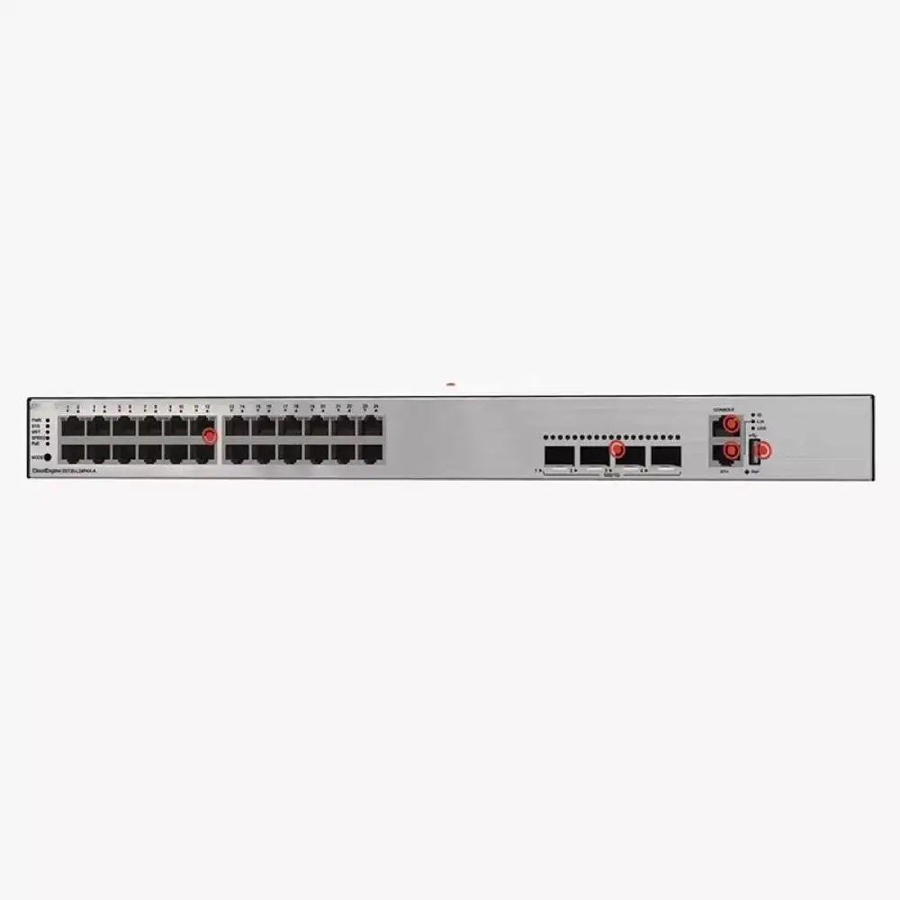Best Price S5735-L1Series 4*10/100/1000BASE-T 4*GE SFP ports, PoE+, AC power S5735-L24P4S-A1 2