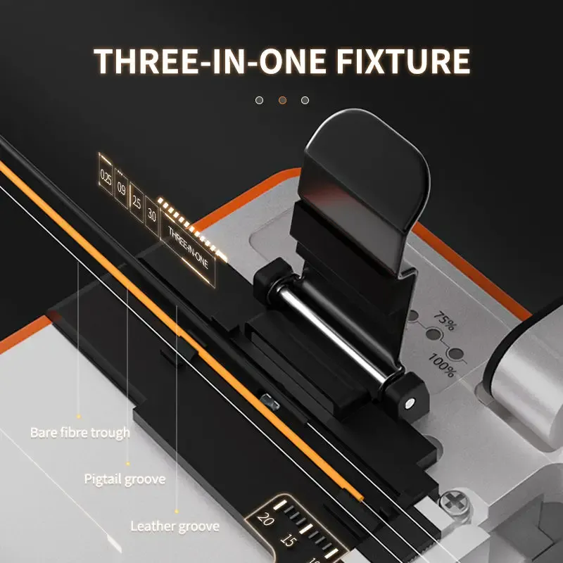 Q1S Automatic Electric Cable Cutting Tool Aluminum Alloy Fiber Optical Cleaver Cutter  Cab