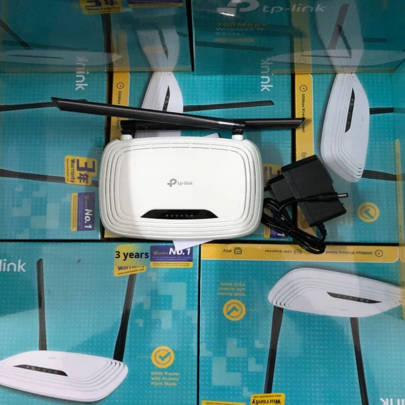 TP841N Dual Antenna 300M Home Wireless Broadband Router TP841 English Version Power Supply US/EU Plug-boxintelecom