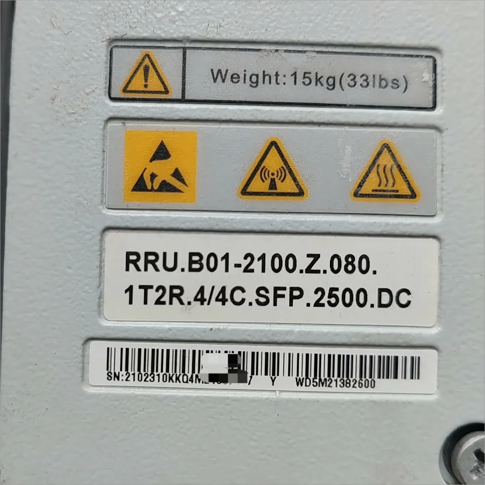 Distributed Base Station Remote Unit RRU3826 2100MHz 02310YSU 02310XFC 02310KKQ