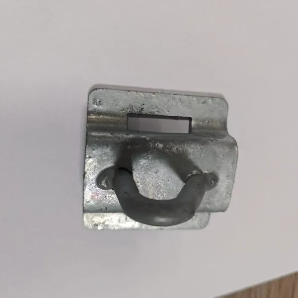 Ftth Flat Drop Cable Bracket Figure 8 Cable Drop Cable Clamp Galvanized Steel FTTH Pole Br