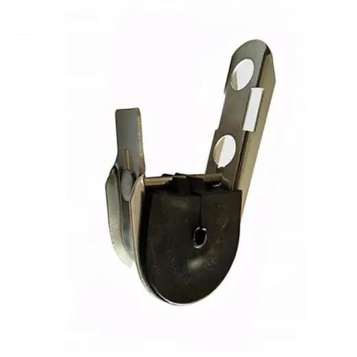 Ftth  Round ADSS Cable Suspension Clamp J-hook Suspension Clamp Pole Clamp Use for ADSS Cable