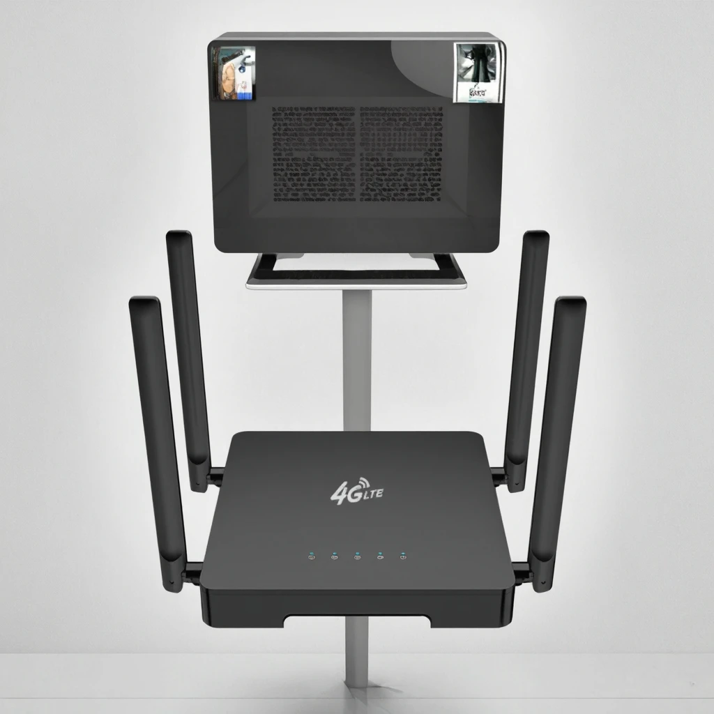 Plery R626 4G Dual Band LTE Broadband Router Home New Product 802.11ac Firewall VPN Function WEP Encryption-boxintelecom