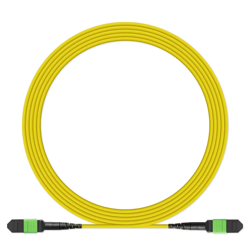 NECERO MPO/MTP Jumper LC OM3/OM4 8/12/24f G657A1 Fiber Optic Patch Cord 1