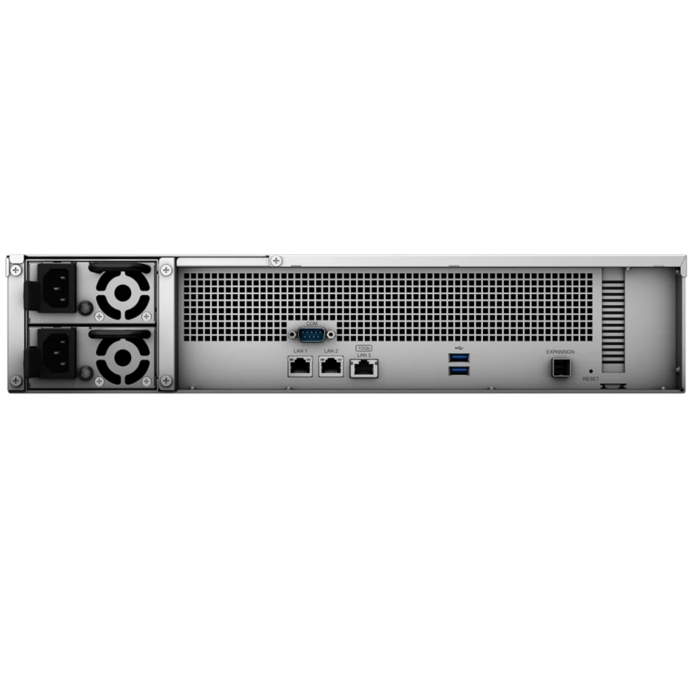 Faster and More Responsive Stock Synology 12-Bay RackStation RS2423+ Diskless NAS Server Storage 7