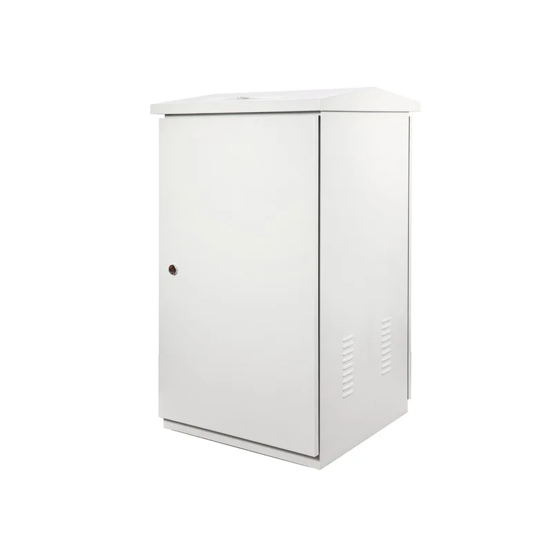 Custom 19-Inch IP55 Stainless Steel Outdoor Telecom Cabinets Waterproof Distribution Box 6U 9U 12U Battery Enclosures-boxintelecom