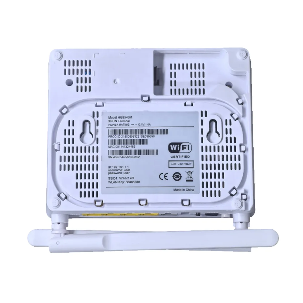 FTTH Fiber Optical Network Modem Ecolife HG8546M ONU Gpon Xpon Epon 8546M ONT 1Ge 3Fe 5DBi WiFi Router-boxintelecom