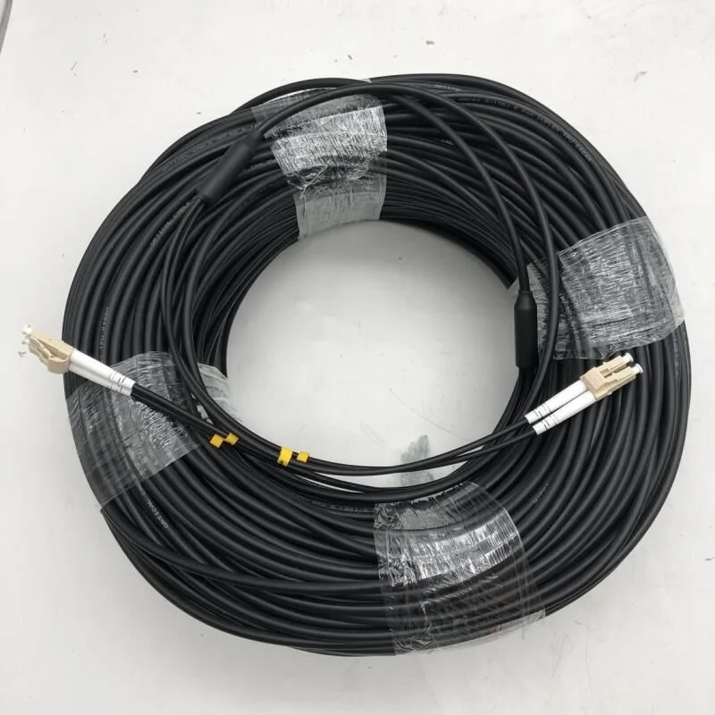 Hot Sell Armored Fiber Patch Cord  Outdoor Cable Assembly FTTA LCUPC-LCUPC  Patchcord  5.0
