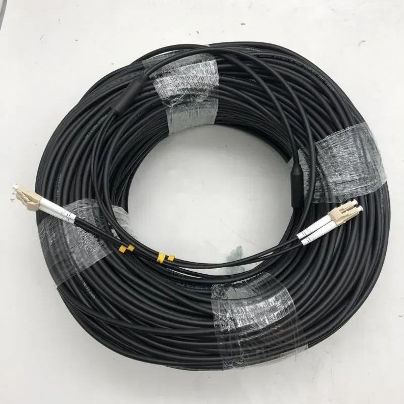 Hot Sell Armored Fiber Patch Cord  Outdoor Cable Assembly FTTA LCUPC-LCUPC  Patchcord  5.0