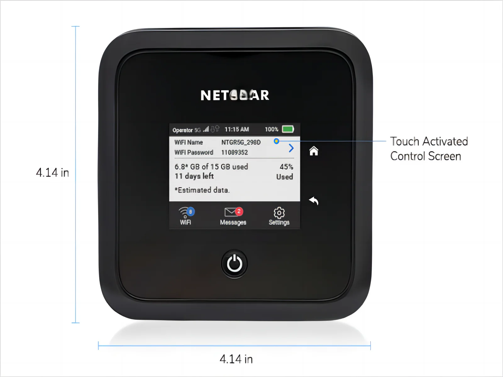 Netger MR5200 Nighthaw M5 5g Router Flow Hotspot WIFI6 Router