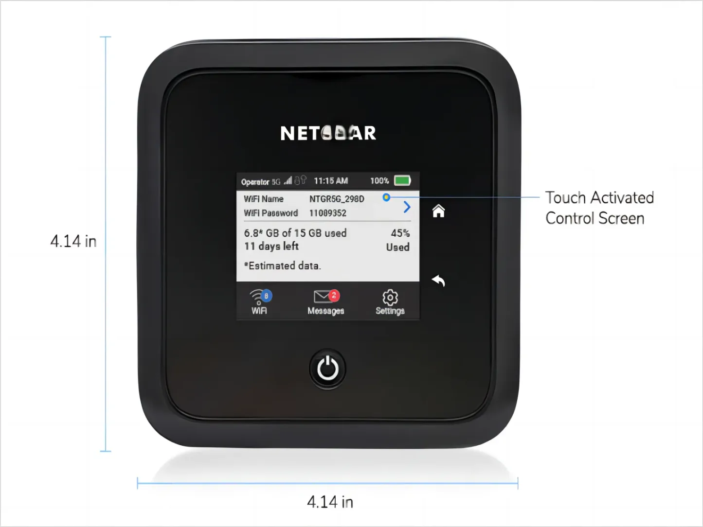 Netger MR5200 Nighthaw M5 5g Router Flow Hotspot WIFI6 Router
