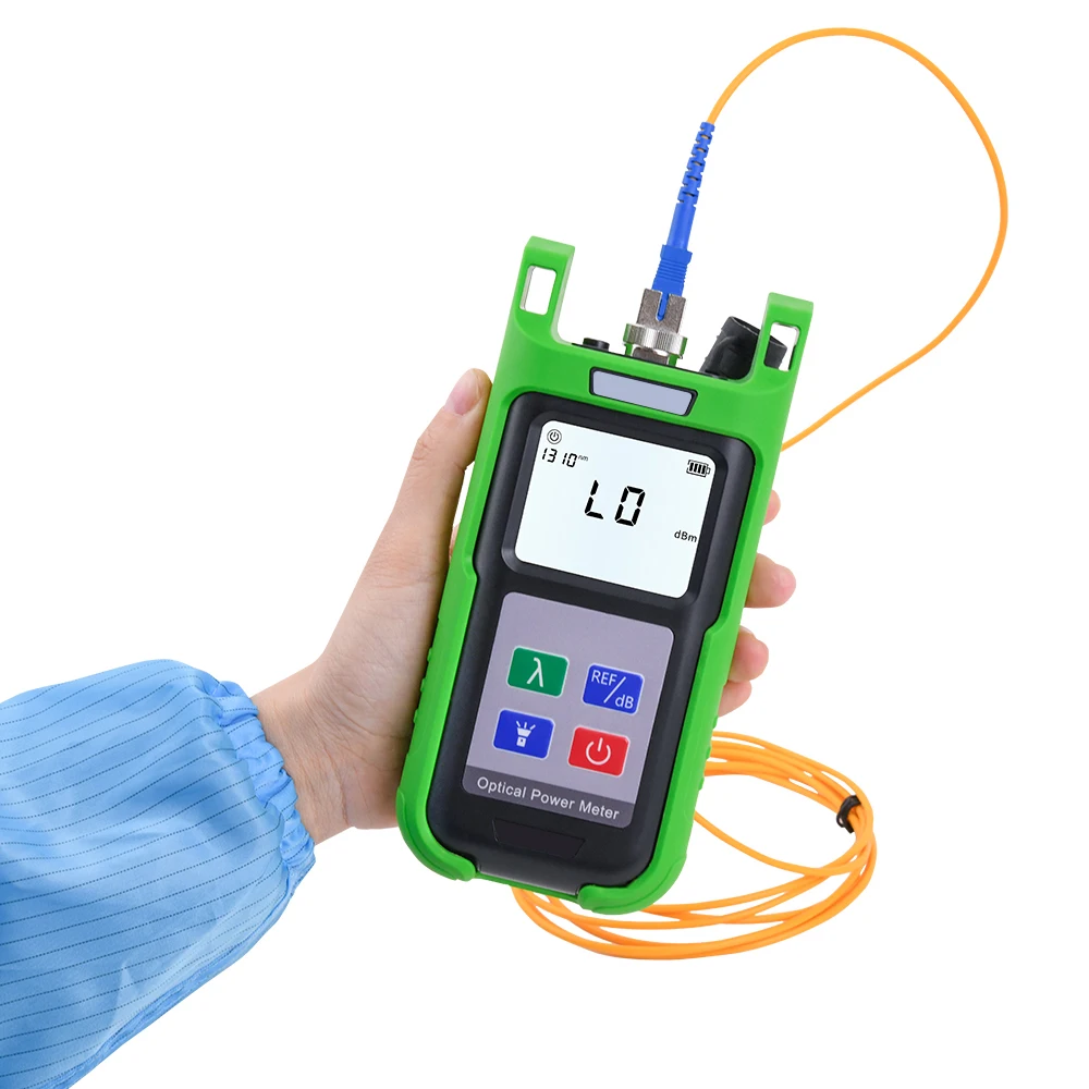 FTTH KPN-35 Handheld Multimeter Pon Fiber Optic Power Meter Wavelengths 1310/1490/1550nm VFL Optimal Pon Fiber Optic Equipment-boxintelecom