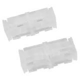 SC Transparent Fiber Optic Adapter Without Flange, Simplex SC PC Singlemode Coupler, Ceram