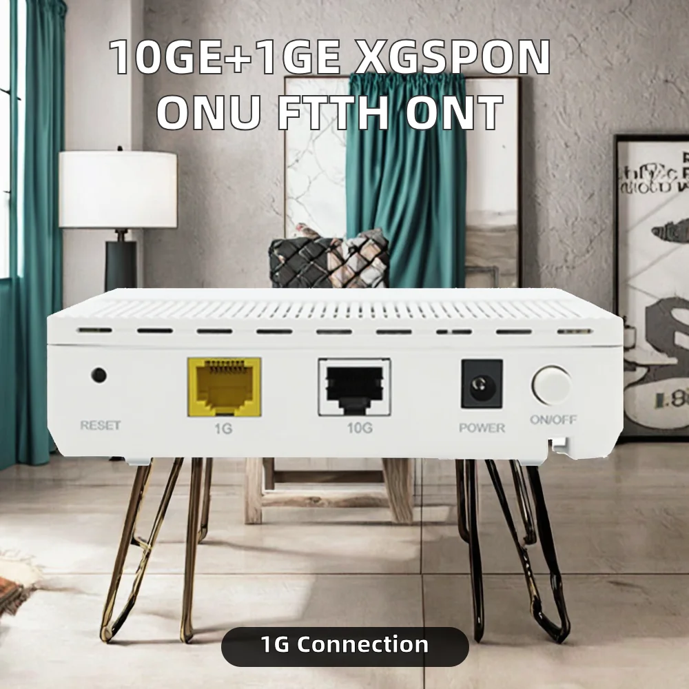 XGSPON ONU FTTH 10GE+1GE ONT with RJ45 Connector Type-boxintelecom