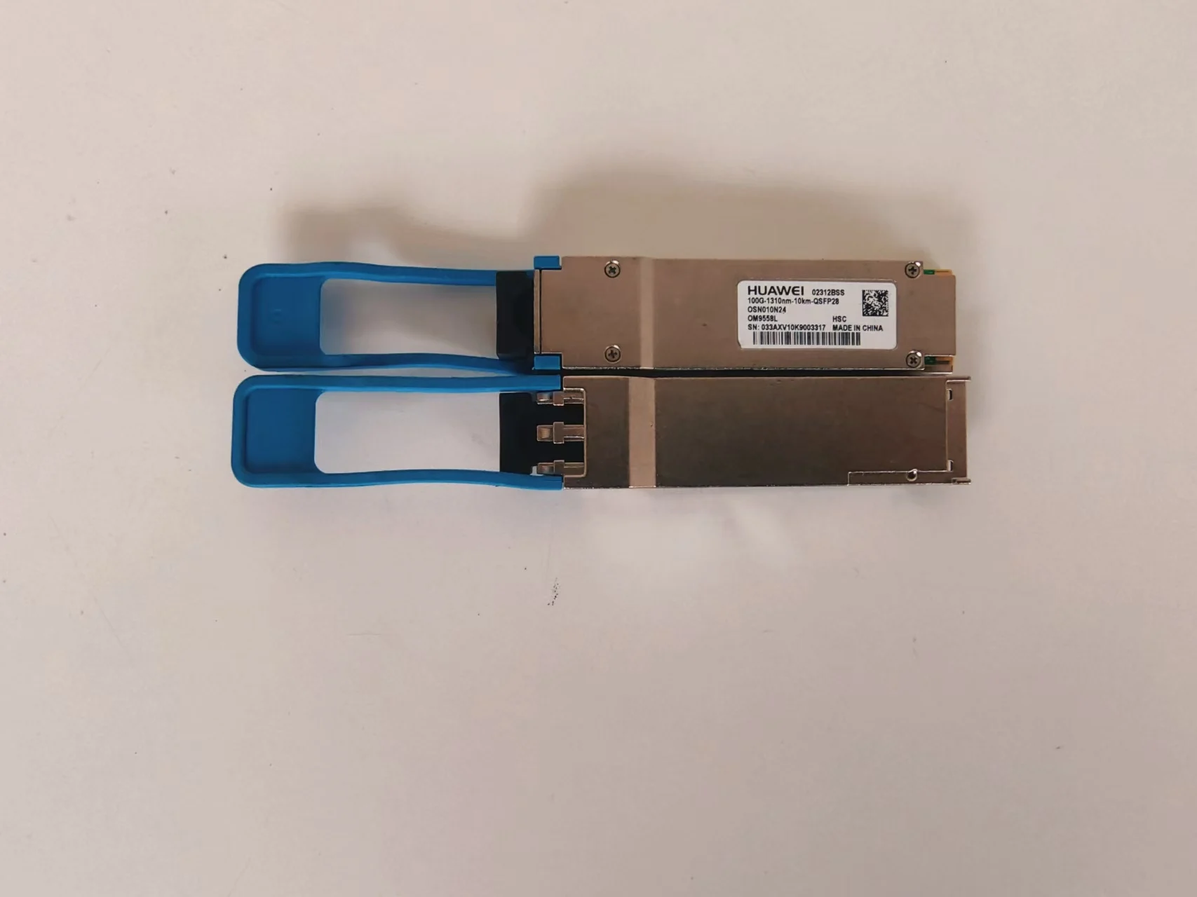 Original 100G 1310nm 10km SM SFP Fiber Optical Transceiver Module 02312BSS HW 1 Year Warranty Compatible POE IP GPRS TCP-boxintelecom