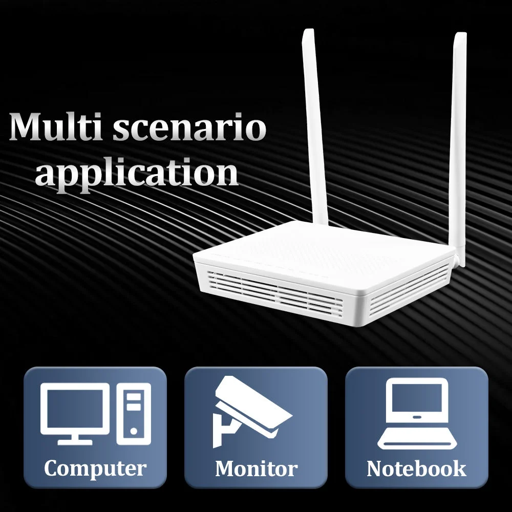 HG8546M Gpon Xpon Modem 1GE+3FE+TEL+USB 2.4G 5dbi Wifi Fiber Optic Network ONU ONT-boxintelecom