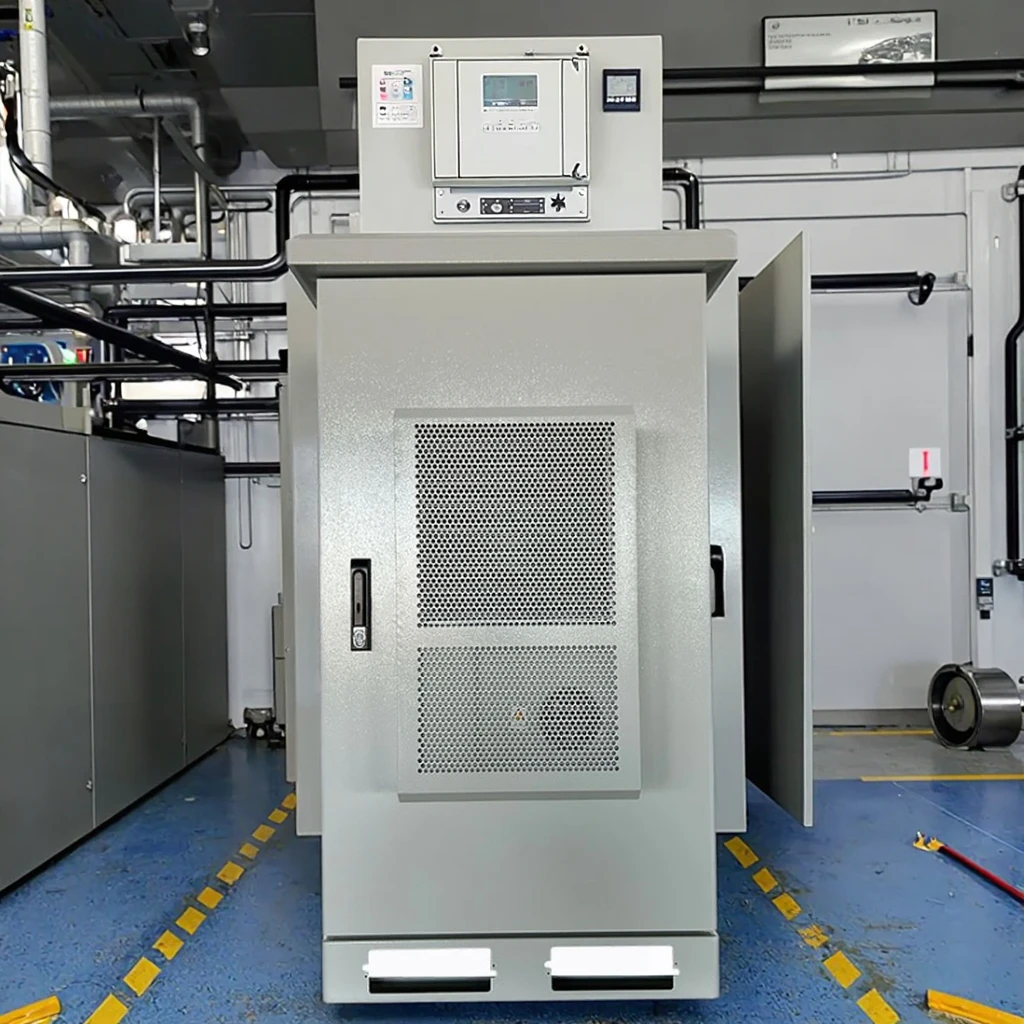 Outdoor Network Communication Equipment Cabinet Aluminum Steel IP55 Protection Level Integrated Base Station-boxintelecom