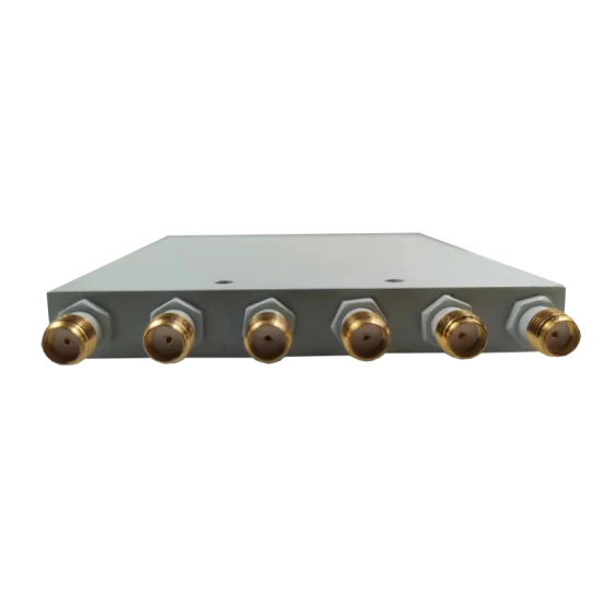 Factory Direct Supply 0.5-6GHz 6 Way  Rf Wilkinson Microstrip Power Combiner Splitter Divi