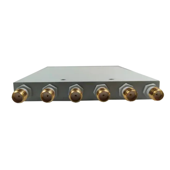 Factory Direct Supply 0.5-6GHz 6 Way  Rf Wilkinson Microstrip Power Combiner Splitter Divi