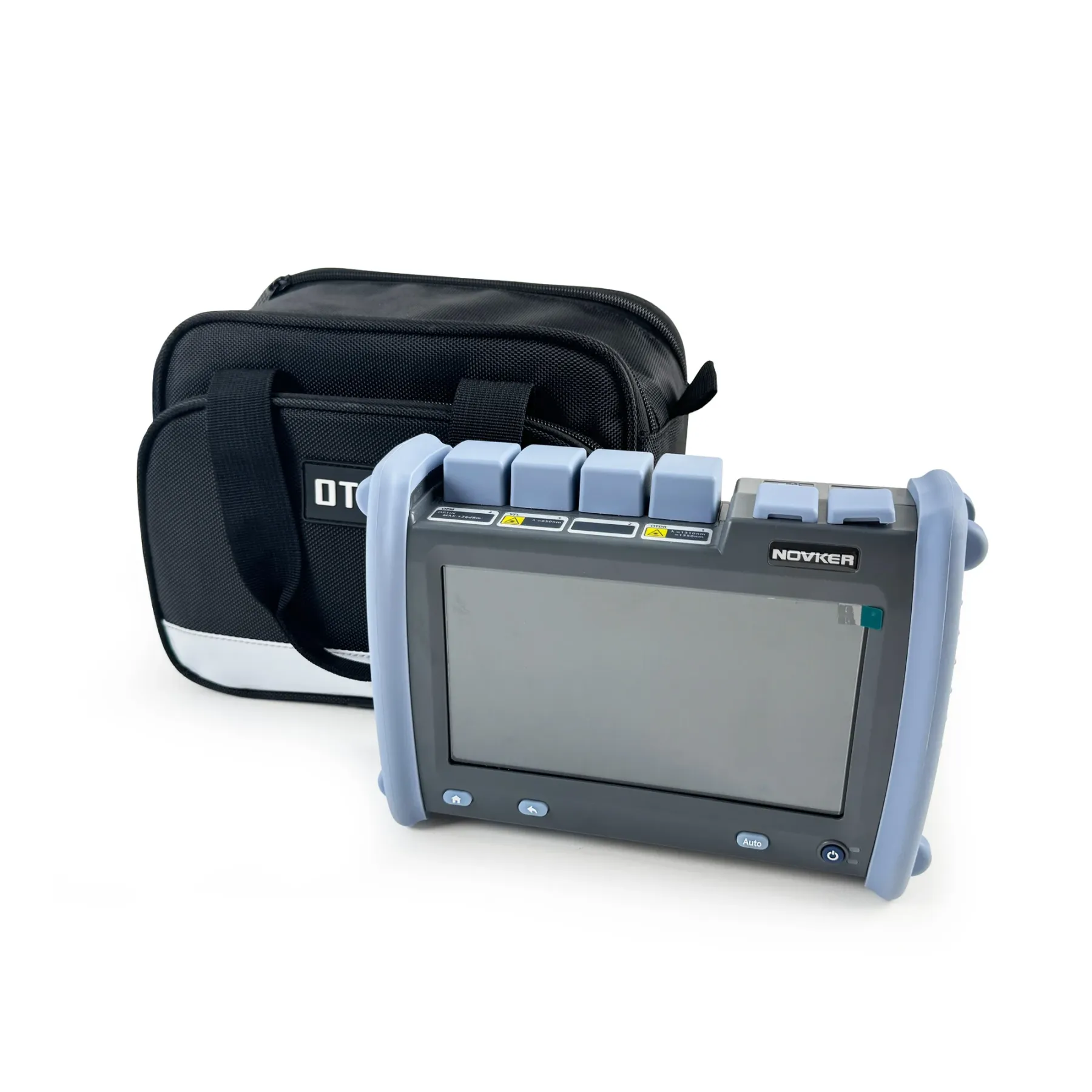 Novker NK6800 Fiber Optic Tester OTDR with Opm VFL 7 Inch Color Screen SingleMode Automati