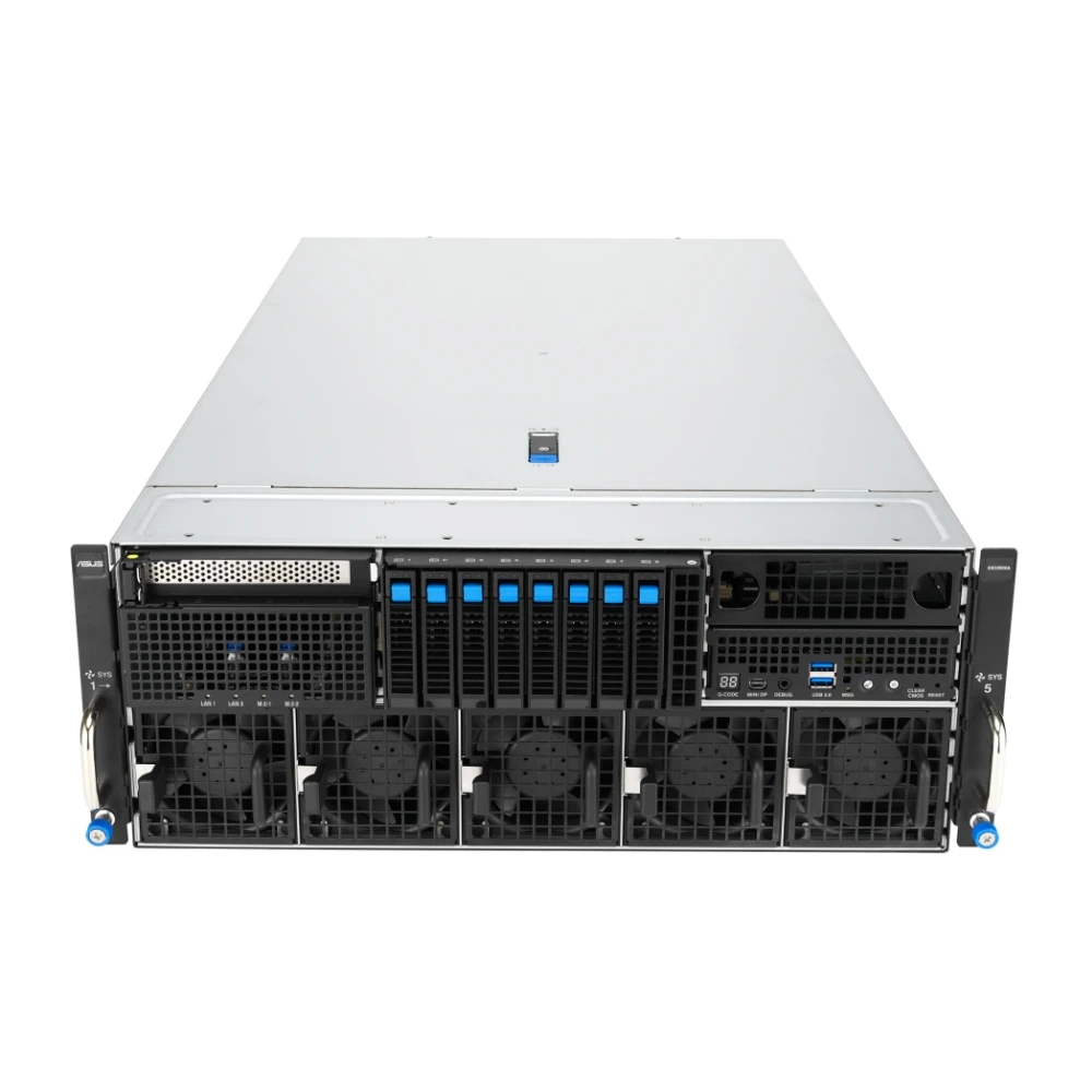 New Generation High Performance ASUS ESC8000A-E13P 4U Rack with 2 CPU and 24 Memory Slots 