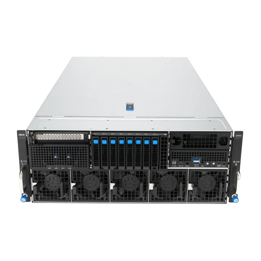 New Generation High Performance ASUS ESC8000A-E13P 4U Rack with 2 CPU and 24 Memory Slots 
