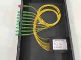 1U Rack Mount PLC Splitter 1*8 SC/APC Outdoor Fiber Optic Equipment for 4G/3G/WiFi Network