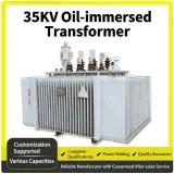 35kV Oil Immersed Power Transformer 2500kVA Outdoor Three Phase Transformer with ISO/CE Ce