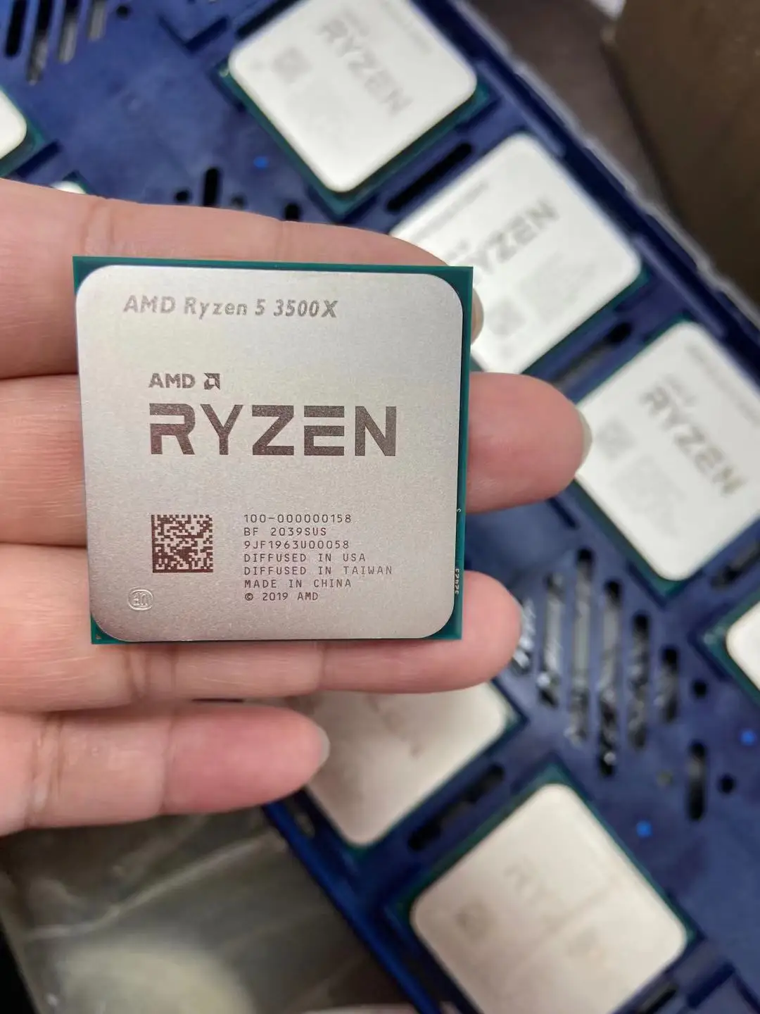 USED AMD 5 R5 2600 3.4 GHz Six-Core Twee-Thread 65W Socket AM4 CPU Processor-boxintelecom