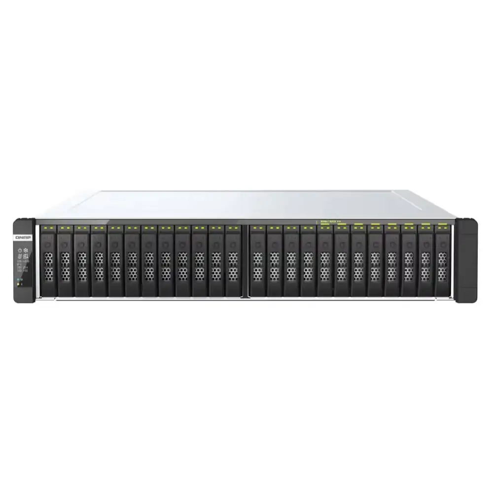 High Performance QNAP TDS-h2489FU Dual-processor 24-bay U.2 NVMe All-flash Array, Combined