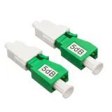 LC/APC Male-Female Fixed Fiber Optic Attenuator 0 to 30dB with Flange Adapter for FTTH and