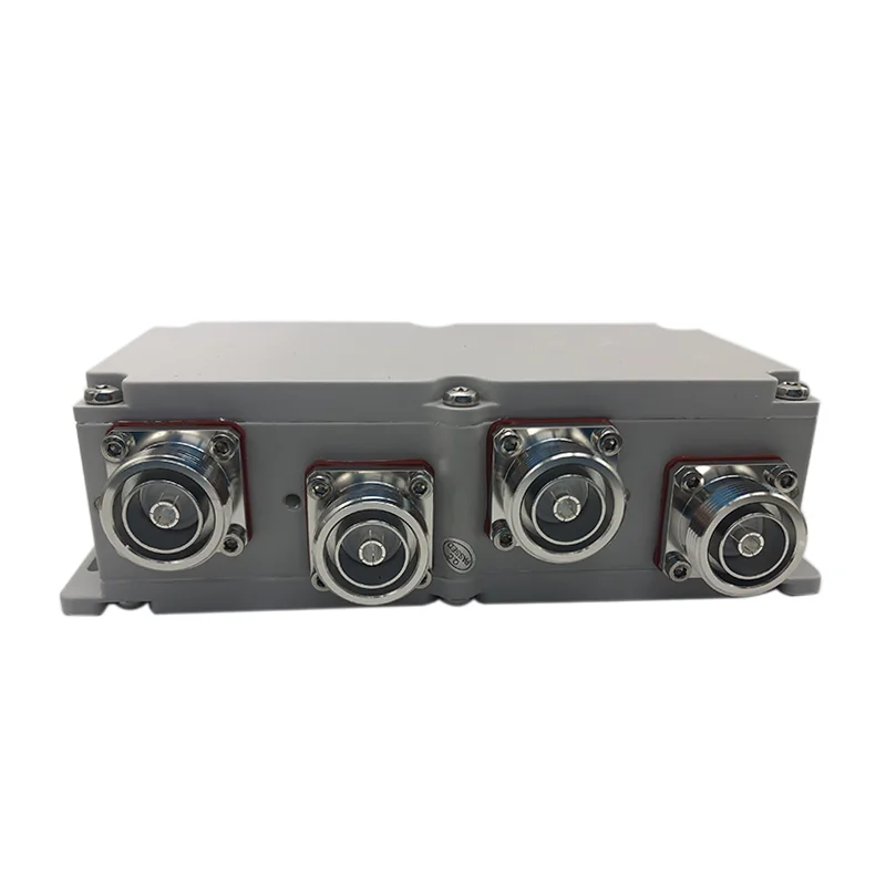 RF 5G 698-3800MHz 4 In 4 Out Hybric Combiner Hybrid Coupler with Low PIM -160dBc DIN-Femal