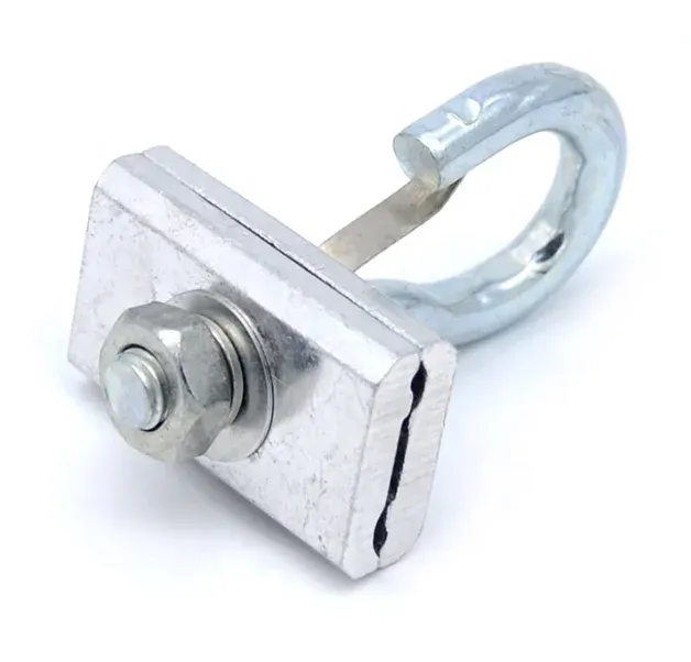 APT FTTH Drop Wireclamp Galvanized Steel Tension Clamp for Fiber Optic Cable