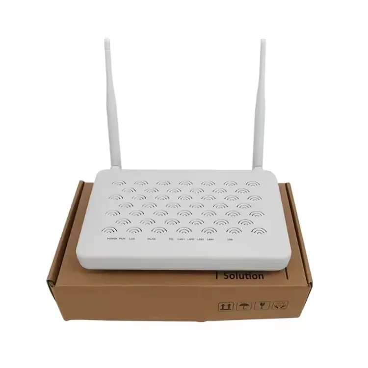 New ZTE F660 V6.0 PRO GPON ONU With 1GE 3FE 1TEL 1USB 2.4g WIFI FTTH GPON ONT MODEM ZXHN F660-boxintelecom