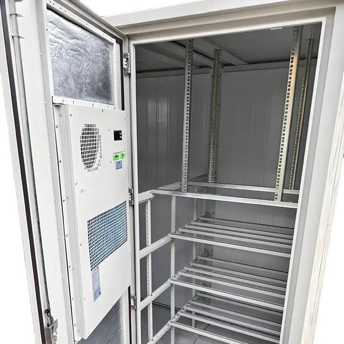 Integrated Waterproof Outdoor Electronic Instrument Cabinet with Three Doors OEM Base Station IP55 Electronic Devices Enclosure-boxintelecom