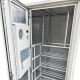 Integrated Waterproof Outdoor Electronic Instrument Cabinet with Three Doors OEM Base Stat