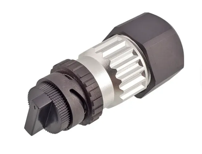 RNT447 32/02 RRU DC Power Connector 2-Pin Outdoor IP65